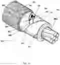 Fig. 17 - System for the extraction of energy from the electric field of power cables