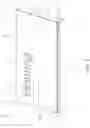 Fig. 03 - Control device having buttons with metallic surfaces and backlit indicia