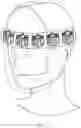Fig. 12 - ADJUSTABLE FACE SHIELD