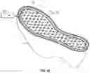 Fig. 33 - Footwear strobel with bladder having grooved flange and method of manufacturing