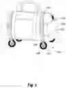 Fig. 02 - LUGGAGE BAG WITH DETACHABLE WHEELS