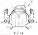 Fig. 15 - Child carrying system with adaptable head support