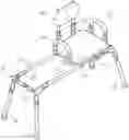 Fig. 01 - FOLDABLE AND DISPLACEABLE BATHING CHAIR STRUCTURE