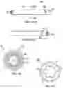 Fig. 11 - Ablation catheter with dedicated fluid paths and needle centering insert