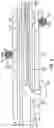 Fig. 18 - Ablation catheter with dedicated fluid paths and needle centering insert