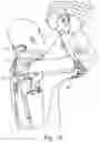 Fig. 07 - Device for supporting at least one arm of a user, and headrest