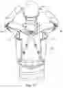 Fig. 08 - Device for supporting at least one arm of a user, and headrest