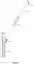Fig. 21 - Exercise machine arm with single-handed adjustment