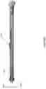 Fig. 49 - Exercise machine arm with single-handed adjustment