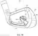 Fig. 13 - Golf club having a damping element for ball speed control