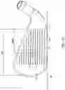 Fig. 19 - Golf club having a damping element for ball speed control