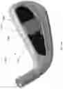Fig. 98 - Golf club having a damping element for ball speed control