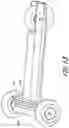 Fig. 14 - Transportation device with pivoting axle