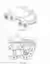 Fig. 03 - Power-driven shoe device wheel configuration with combined translational and rotational hinge mechanism and integrated gear-bushing assembly