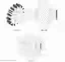 Fig. 06 - Power-driven shoe device wheel configuration with combined translational and rotational hinge mechanism and integrated gear-bushing assembly