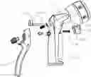 Fig. 01 - SPRAY NOZZLE WITH POSTERIOR POSITIONED SWITCH