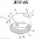 Fig. 13 - Dispenser for dispensing flowable, for example liquid to pasty, compounds