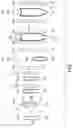 Fig. 11 - Blow molding method, composite preform, composite container, inner label member, and plastic member