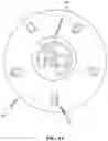 Fig. 06 - Center cap adaptor with specialized lug nut