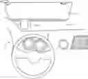Fig. 01 - Apparatus and method to increase sun visor performance