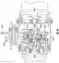Fig. 41 - Transmission mounted electrical charging system PTO gear arrangement