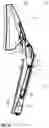 Fig. 12 - Support for a headrest, headrest and seat