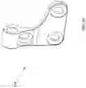 Fig. 19 - Utility terrain vehicle (UTV) steering rack support assembly