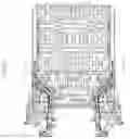 Fig. 04 - Front lower body structure of vehicle having improved stiffness