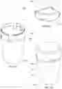 Fig. 10 - Thermally insulating holder for disposable beverage cups