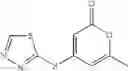 Fig. 38 - Heteroaryl-thio-substituted pyrones