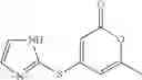 Fig. 43 - Heteroaryl-thio-substituted pyrones