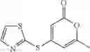 Fig. 81 - Heteroaryl-thio-substituted pyrones