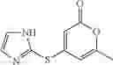 Fig. 82 - Heteroaryl-thio-substituted pyrones