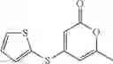 Fig. 92 - Heteroaryl-thio-substituted pyrones