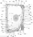 Fig. 01 - Laundry appliance having a processing belt
