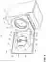 Fig. 05 - Laundry treating appliance having a treating chemistry dispenser