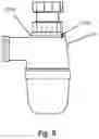 Fig. 12 - Water trap having a rotary valve