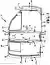 Fig. 03 - DUAL FUNCTION LATCH ASSEMBLY AND RETRACTABLE STRIKER AND/OR RETRACTABLE RATCHET ASSEMBLY FOR DUAL DOOR PILLARLESS DOOR SYSTEM AND METHOD OF OPERATION THEREOF