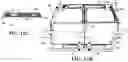 Fig. 14 - DUAL FUNCTION LATCH ASSEMBLY AND RETRACTABLE STRIKER AND/OR RETRACTABLE RATCHET ASSEMBLY FOR DUAL DOOR PILLARLESS DOOR SYSTEM AND METHOD OF OPERATION THEREOF