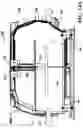 Fig. 17 - DUAL FUNCTION LATCH ASSEMBLY AND RETRACTABLE STRIKER AND/OR RETRACTABLE RATCHET ASSEMBLY FOR DUAL DOOR PILLARLESS DOOR SYSTEM AND METHOD OF OPERATION THEREOF