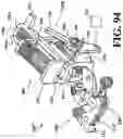 Fig. 94 - DUAL FUNCTION LATCH ASSEMBLY AND RETRACTABLE STRIKER AND/OR RETRACTABLE RATCHET ASSEMBLY FOR DUAL DOOR PILLARLESS DOOR SYSTEM AND METHOD OF OPERATION THEREOF
