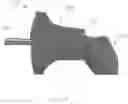 Fig. 17 - Split rigid and flexible door stop mechanism