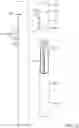 Fig. 15 - Roller blind actuation mechanism, spool housing assembly and cable-covering tube system for a roller blind actuation assembly