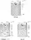 Fig. 11 - Unit cell structures including stiffening patterns