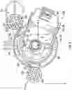 Fig. 09 - Pump damper assembly and dishwasher appliance