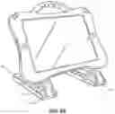 Fig. 07 - Self-standing tablet case with expandable legs and collapsible base