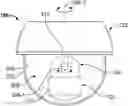 Fig. 01 - Vehicle searchlight system with light source coupled to spherical motor