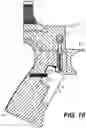 Fig. 11 - Grip safety interlock for firearm