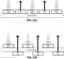 Fig. 23 - DEVICES INCORPORATING INTEGRATED DECTORS AND ULTRA-SMALL VERTICAL CAVITY SURFACE EMITTING LASER EMITTERS