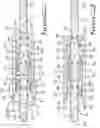 Fig. 23 - VALVE ASSEMBLY AND FLUID ARRANGEMENT FOR CONTINUOUS DELIVERY OF VOLUMETRICALLY PROPORTIONED FLUIDS